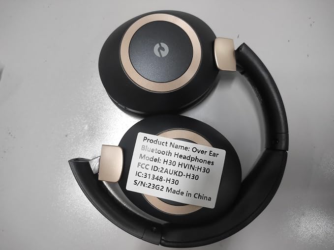 Active Noise Cancelling Headphones, 100H Playtime Headphones Wireless Bluetooth, Bluetooth Headphone with Mic, Over Ear Wireless Headphone with Deep Bass,Fast Charging for Travel - Image 7