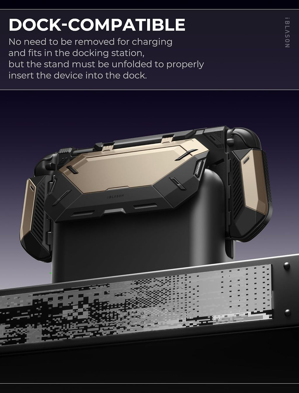 i-Blason Dockable Case for Nintendo Switch 2 with Stand, Desert - Image 6