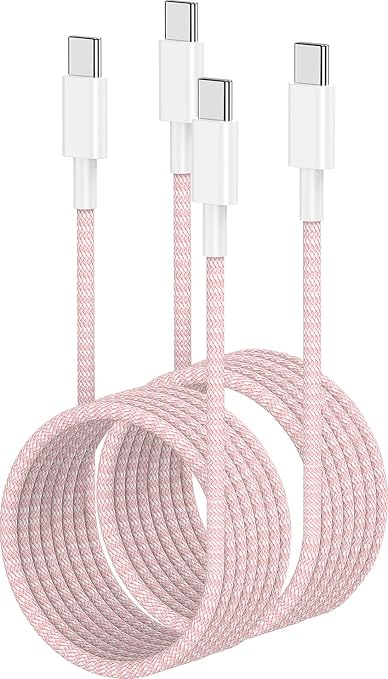 USB C to C Charger Cable 10ft, 60W Type C to C Fast Charging Cable Cord Long for Apple iPhone 17 Pro Max/17 Air/16 Pro Max/16 Pro/15 Plus/15 Pro Max/MacBook 2021/2020/2019,iPad Pro/Mini/Samsung Galaxy by Cionum