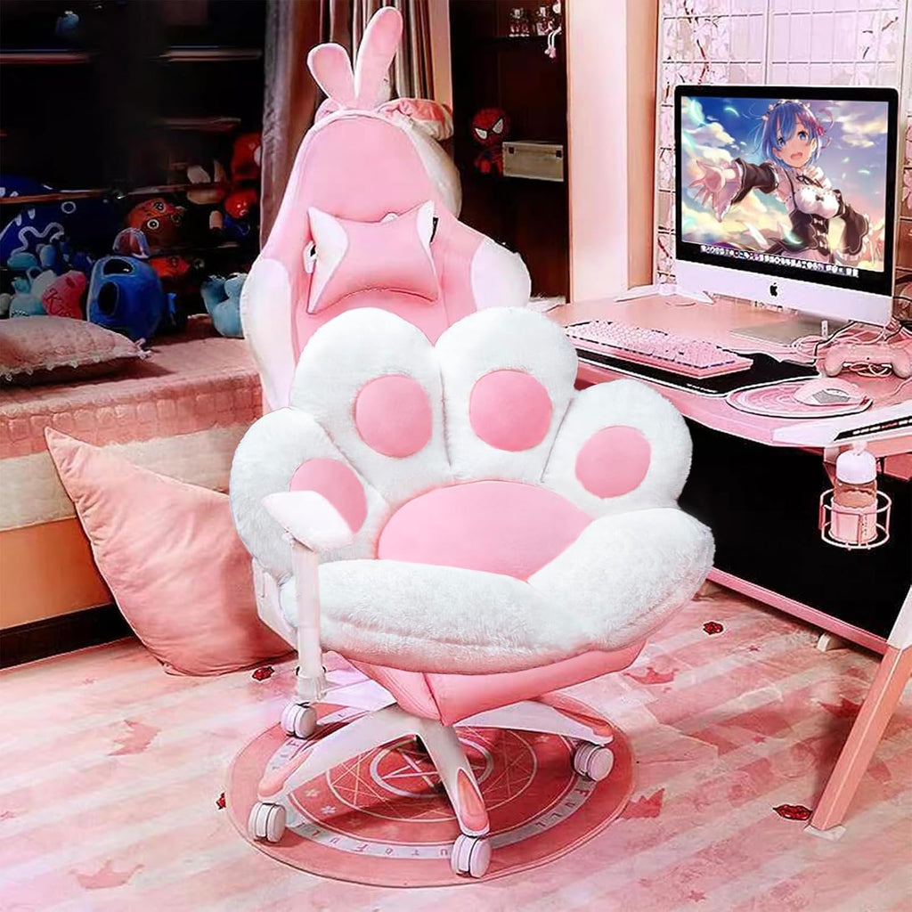DOBUONO Cat Paw Cushion Chair Comfy Kawaii Plush Seat Cushions - Image 2