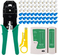 RJ45 Ethernet Crimping Tool Kit by WEETOTUNG