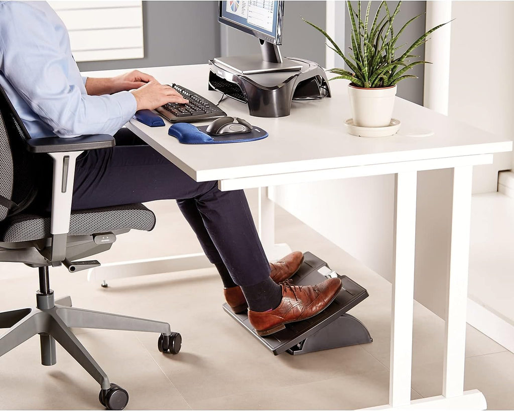 Fellowes Office Suites Metal Adjustable Foot Rest, Black - Image 5