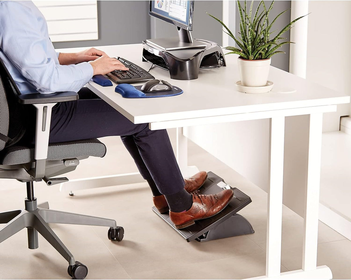 Fellowes Office Suites Metal Adjustable Foot Rest, Black - Image 5