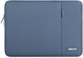 MOSISO Laptop Case 13 inch, Laptop Sleeve Bag with Pocket | Compatible with MacBook Neo A3404 2026/Air/Pro 13 M5/M4/M3/M2/M1 2026-2016, Polyester Vertical Computer Bag, Steel Blue by MOSISO