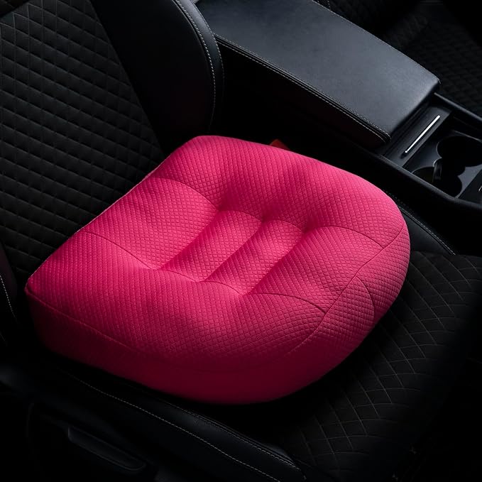 WSGJHB Seat Cushion Pillow for Office Chair/Car, Comfort Car Booster | Seat Cushions for Short People Effectively Increase Field of View and Lower Back Fatigue Relief Adult Booster Chair Cushion - Image 7