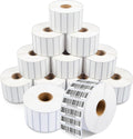 2" X 0.5" Direct Thermal Printer Labels (28800 Count, 12 Rolls) by Aegis Adhesives
