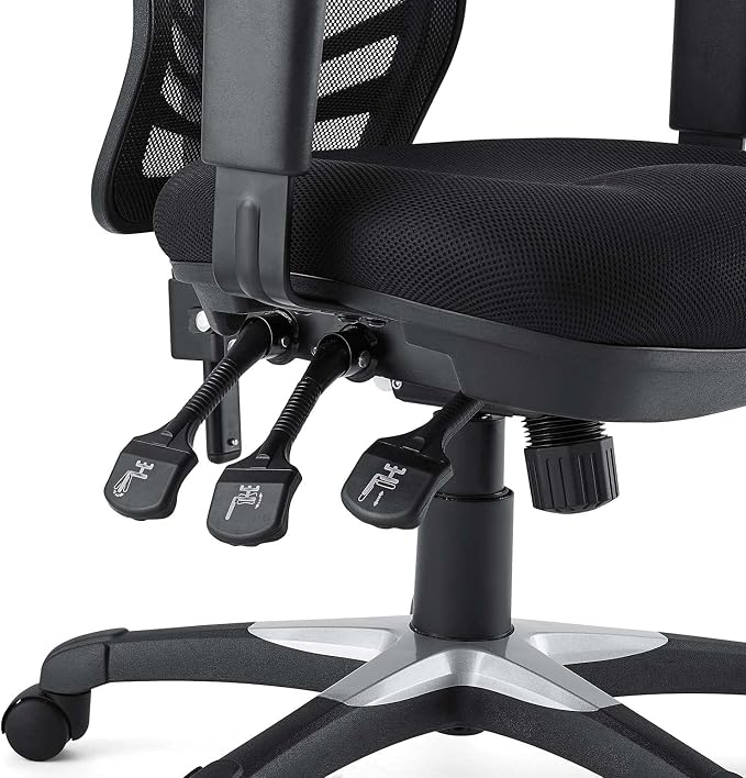 Modway EEI-757-BLK Articulate Ergonomic Mesh Office Chair in Black - Image 10