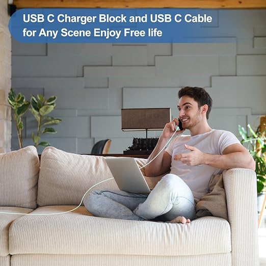 iPhone 17 16 15 Fast Charger and 6ft Type C to C Cable Cord Long, 20W USB C Charging Block Plug for Apple iPhone 17 Pro Max/17 Air/16 Pro/16 Plus/15 Pro/15 Mini/iPad Power Adapter Cube Brick-Green - Image 7