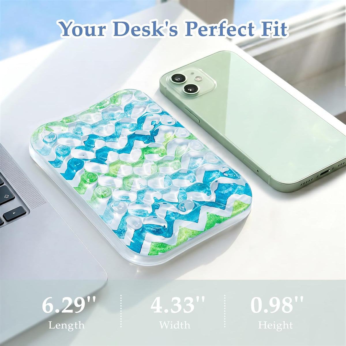 Ospelelf Elbow Wrist Rest Pad for Desk, Gel Arm Rest Pad Support for Office - Image 5