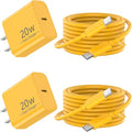 iPhone 17 16 15 Charger Fast Charging 10FT, 20W USB C Charger Block & Cable | 2Pack [Apple MFi Certified] 20W Type C Charger & 10FT Long Type C Charging Cord for iPhone 17/17 Pro/17 Pro Max/16 15 Pro Max by MatsushoUSBCCharger