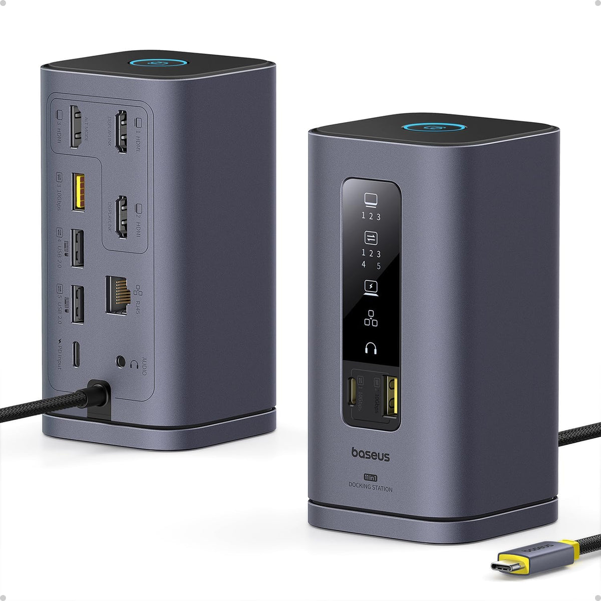 Baseus Spacemate Docking Station 11-in-1 with Triple Display for Mac by Baseus