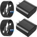 45W USB C Super Fast Charger Type C Charger Fast Charging Android Phone Charger Block with 8FT Type C Charging Cable for Samsung Galaxy S26 Ultra/S26/S26+/S25/S25 Ultra/S25+/S24 Ultra/S23 Ultra/S22 by Vilive