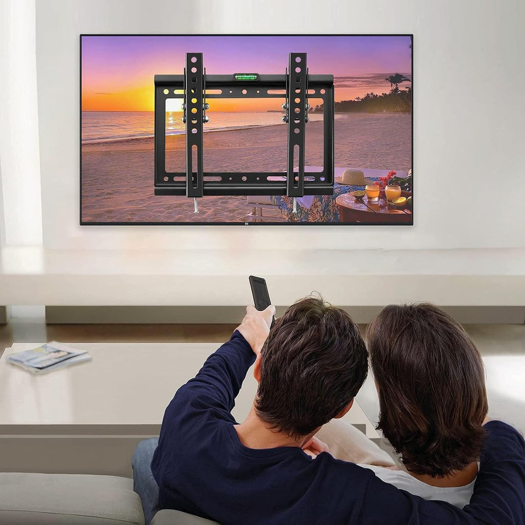 Suptek Tilt TV Wall Mount Bracket for Most 14-42 inch LED, LCD and Plasma TV Mount with Max 200x200mm VESA and 55lbs Loading Capacity, Fits Studs 8" Apart, Low Profile with Bubble Level (MT3202) - Image 3