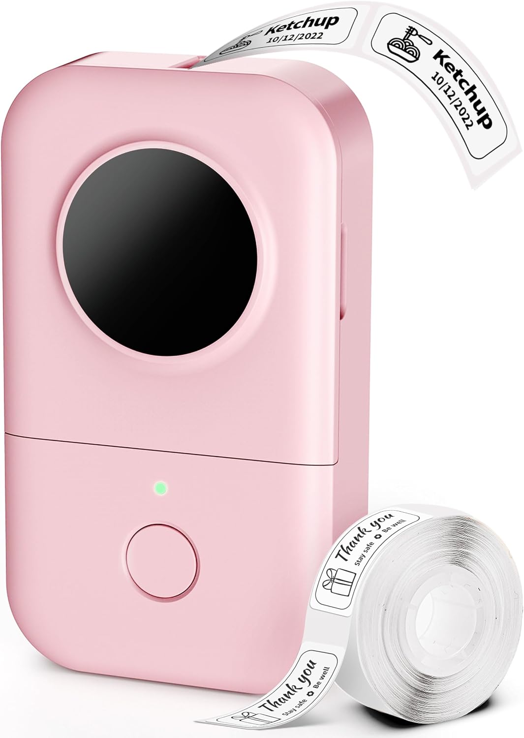 Phomemo Label Maker, Bluetooth Mini Portable Label Printer for Home School by Phomemo