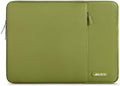 MOSISO Laptop Case 16 inch, 15-15.6 inch Laptop Sleeve Bag with Pocket | Compatible with MacBook Pro 16 M5 M4 M3 M2 M1, HP Acer Dell Lenovo ASUS, Polyester Vertical Computer Bag, Chartreuse by MOSISO