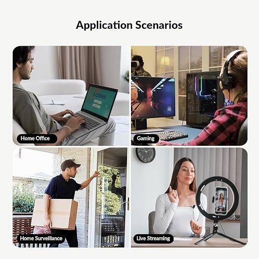 AV Access USB Over Ethernet Extender Kit, USB 2.0 480Mbps, 4-Port Hub | USB Over CAT5e/CAT6/CAT7 Up to 60m/196ft for Webcam, KVM, Printer, PC, Plug & Play, No Driver, for Mac Windows Linux - Image 7