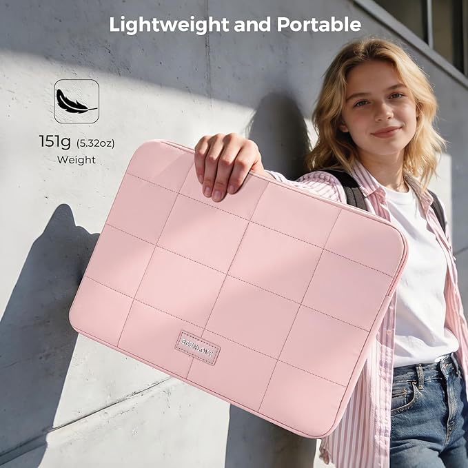 EooCoo for MacBook Neo Case 13 inch 2026 Model A3404, Crystal Blush | Crack & Scratch Resistant, Sturdy, Hard Shell Case & Sleeve Bag & Type C & Keyboard Skin & Screen Film, Mac Neo Accessories - Image 3