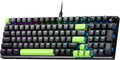 Redragon K740 Wired RGB Gaming Keyboard, Aluminum Base & Knob, 95% Layout | Rock-Solid Metal Build, Multi-Function Control Wheel, Creamy Custom Switch, Swap-Ready Socket, Fade-Resistant PBT Keycap by REDRAGON