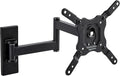 Amazon Basics Full Motion Articulating TV Wall Mount with Tilt Swivel, Extends 16 inches, VESA 200x200, for 12" to 40" TVs, 40 lbs, Black by AmazonBasics