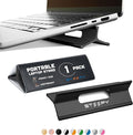 Steepy Portable Laptop Stand for Desk – Adjustable Height, & Portable Laptop Holder – Ergonomic Computer Stand for Cooling & Comfort – Slip-Proof, Sturdy Design – Universal Fit for 13-17 Inch Devices by Steepy