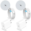 10FT Magnetic Wireless Charger,2Pack Fast Apple Mag-Safe Charger Magnet Pad | Magnetic Charger Pad Mag Safe Charging for iPhone 17Pro Max/16 Pro Max/16Pro/16/iPhone 15Pro Max/15 Plus/14/13/12/AirPods Pro by Articona