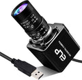 Magnolia 8MP USB Webcam, Industrial Camera for Linux/Windows/Raspberry Pi | 10X Varifocal Optical Zoom Lens (CS 5-50mm) by Magnolia
