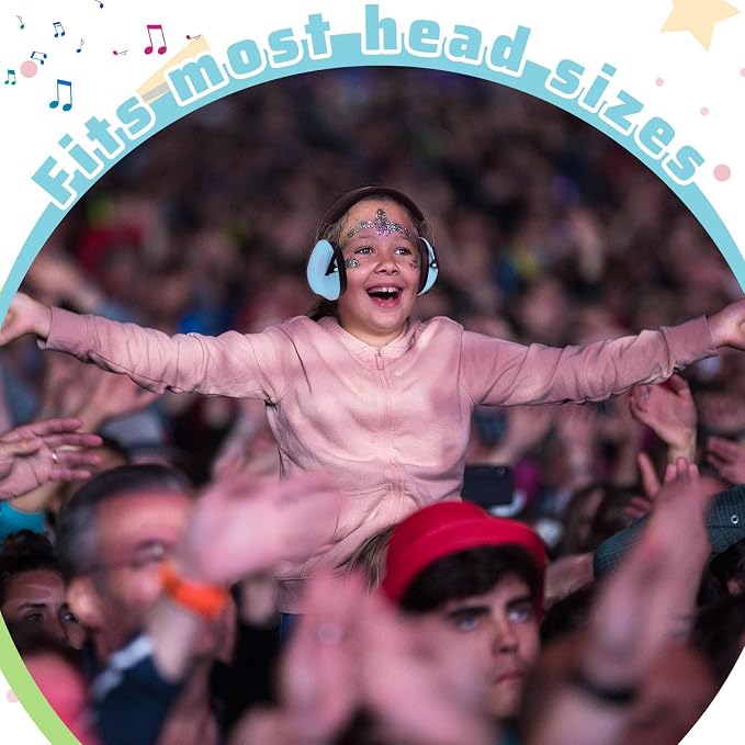 6 Pcs Noise Cancelling Headphones Kids Adult Ear Muffs Bulk, Ear Protection 27db Noise Reduction Hearing Earmuff - Image 7