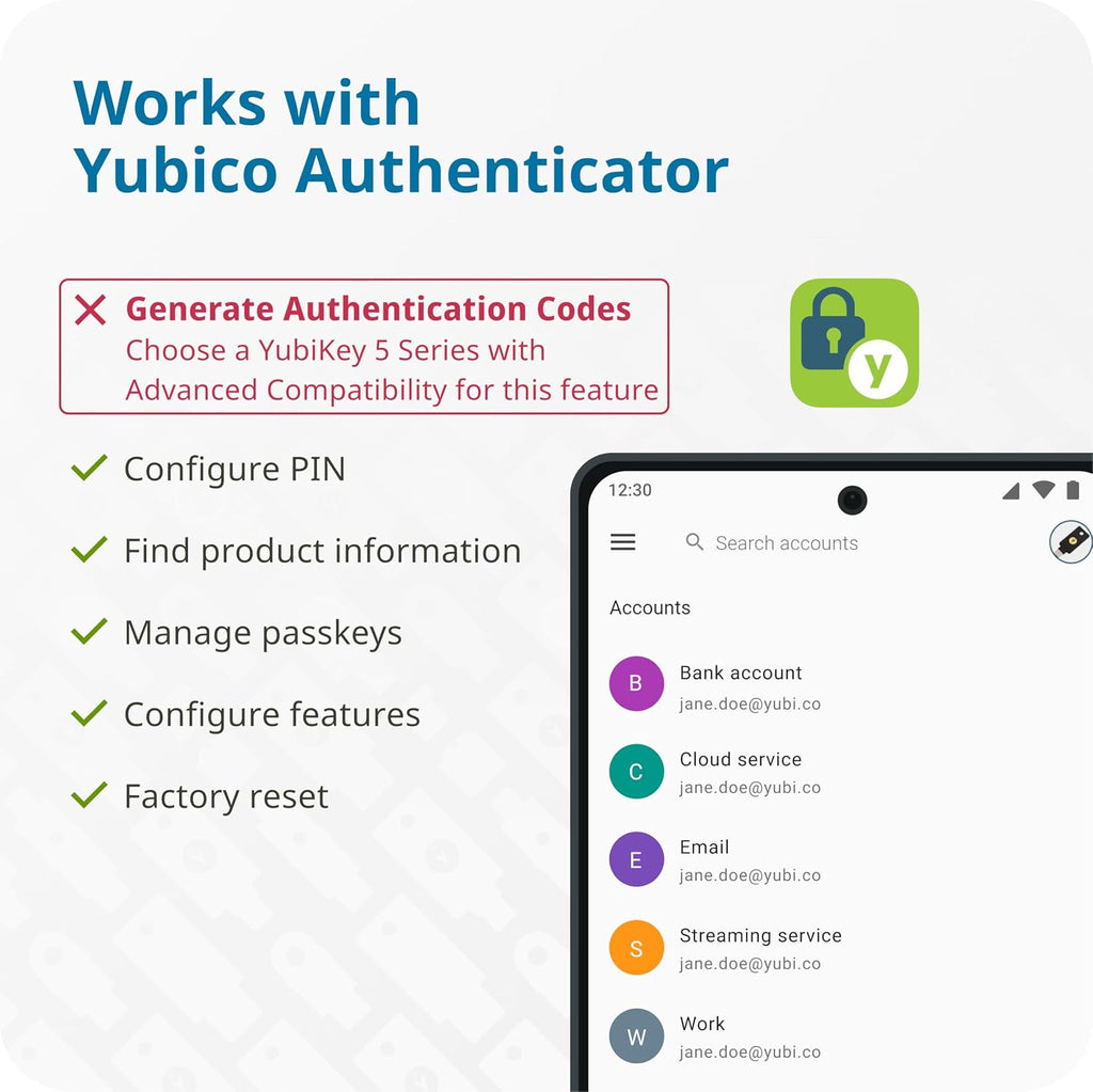 Yubico - Security Key C NFC - Basic Compatibility - Multi-Factor authentication (MFA) Security Key and passkey, Connect via USB-C or NFC, FIDO Certified - Image 7