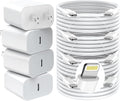 GREPHONE iPhone Charger Fast Charging,20W PD USB C Wall Charger 4 Pack with 6FT Fast Charging Cable - Fast Charger for iPhone 14/14 Pro Max/13/13 Pro/12/12 Pro/11/11 Pro/XS, iPad by GREPHONE