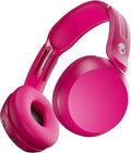 Skullcandy Icon 180 Wireless On-Ear Bluetooth Headphones - Crazy Pink | 50 Hours Battery, Lightweight and Travel Ready, Secure Fit, Sweat and Water Resistant, Microphone iPhone Android, Foldable by Skullcandy