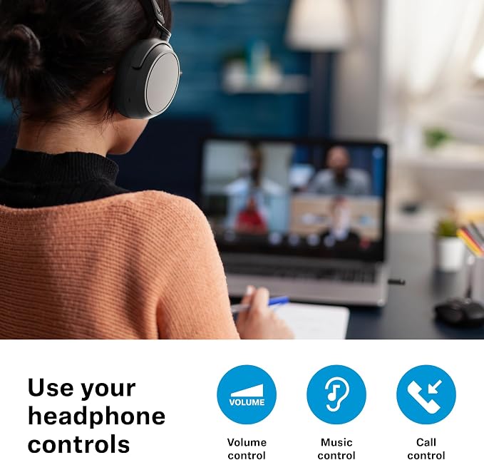 Sennehiser ACCENTUM Wireless Headphones, ANC, 50 Hr Battery, BTD 600 Dongle - Image 5