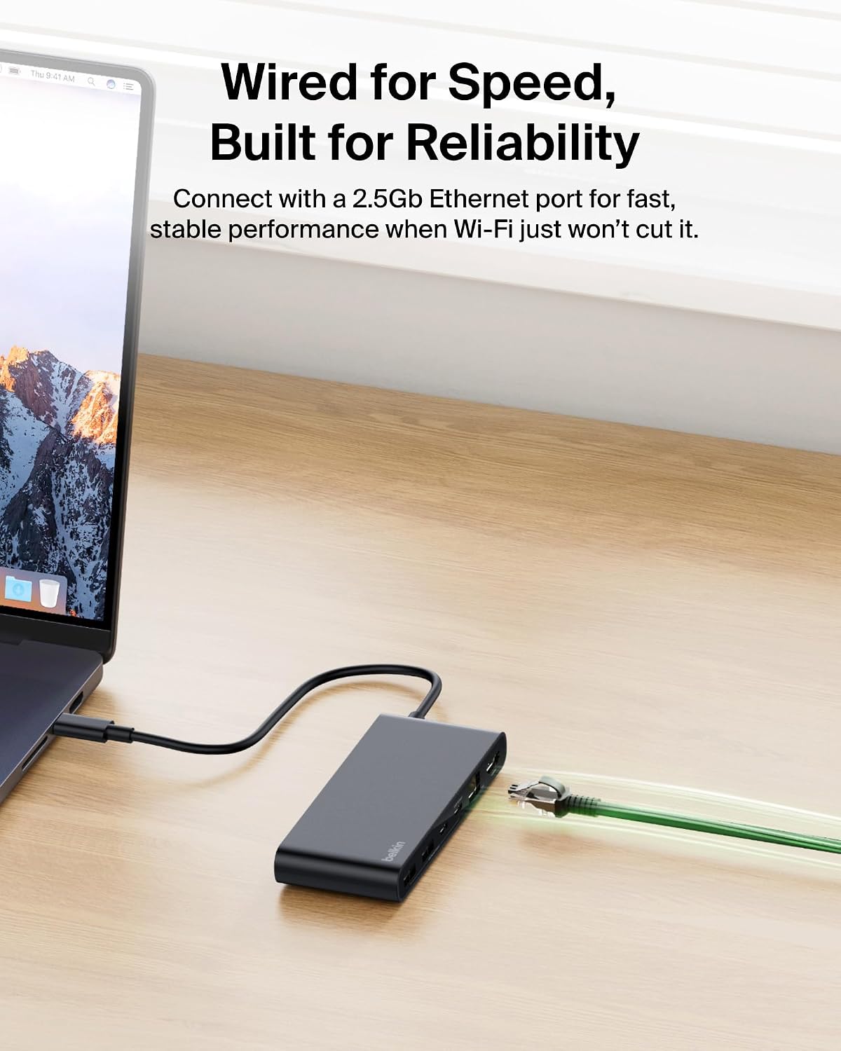 Belkin USB-C Hub 8-Port 4K HDMI 100W PD for Neo MacBook, Windows & More - Image 7