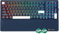 Hexgears Wireless Mechanical Keyboard with Number Pad,Wrist Rest,Gasket Structure,Tri-Mode BT5.0/USB-C/2.4GHz Hot Swappable Keyboard,Creamy Sound,RGB Backlit,Computer Gaming Keyboards(Clicky Switch) by HEXGEARS