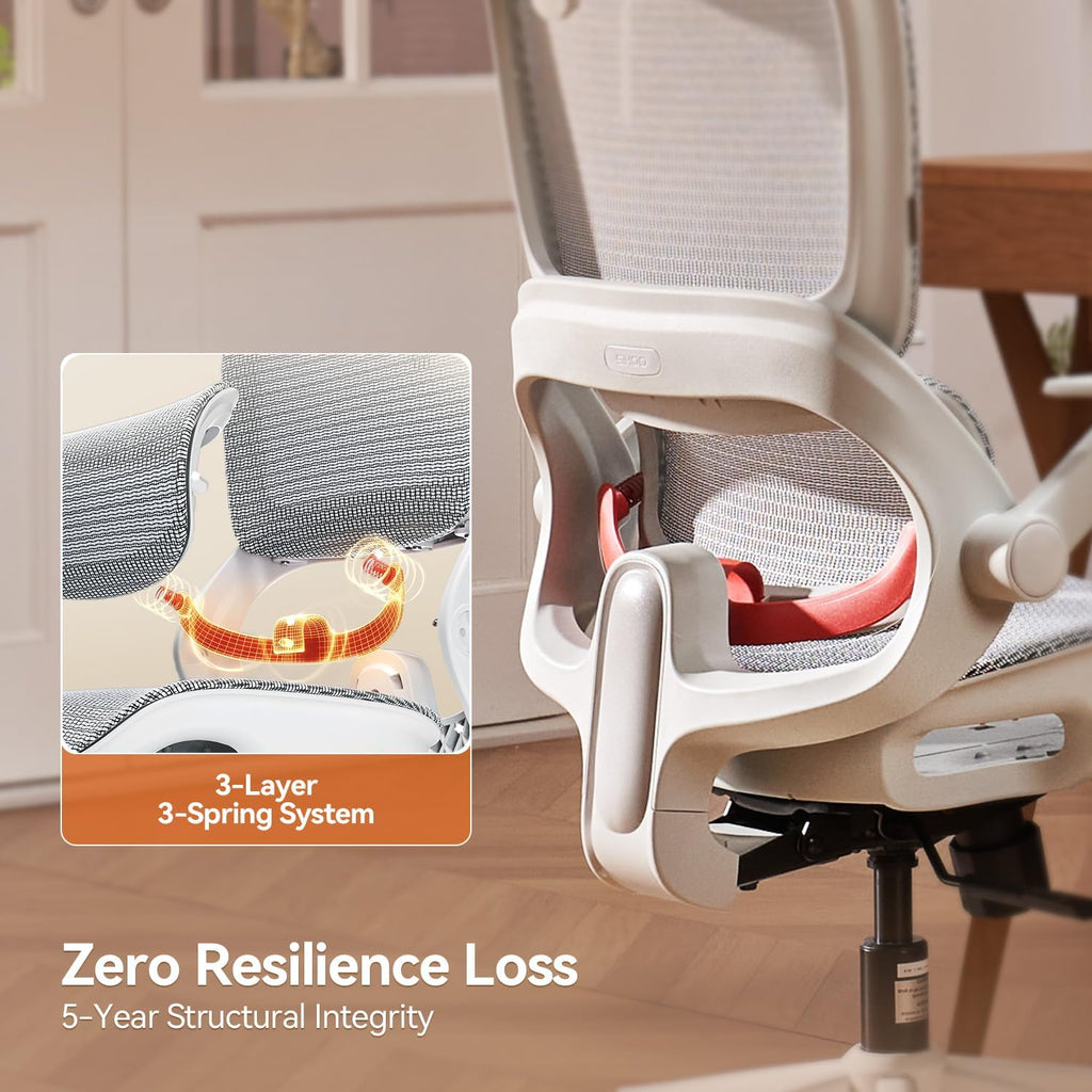 SIHOO B100 Mesh Ergonomic Office Chair with Adaptive Lumbar Support - Image 5