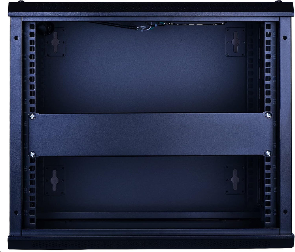 2U Blank Rack Mount Panel Spacer for 19in Server Rack Enclosure or Network Cabinet – 2 Pack - Image 6