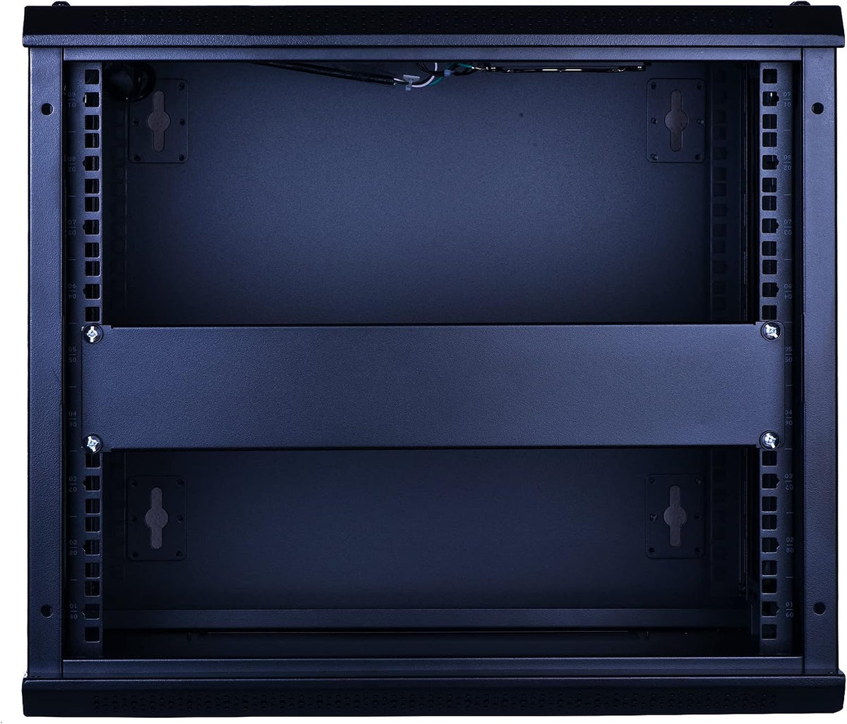 2U Blank Rack Mount Panel Spacer for 19in Server Rack Enclosure or Network Cabinet – 2 Pack - Image 6