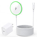 Magnetic Wireless Charger for iPhone 17 with LED Light,10FT Long Mag-Safe Charger Magnetic Charging Pad with USB C PD Adapter Fast Charging for iPhone 17/17 Air/17 Pro Max/Pro/16/15/14/13/12,AirPods by DreemTeam