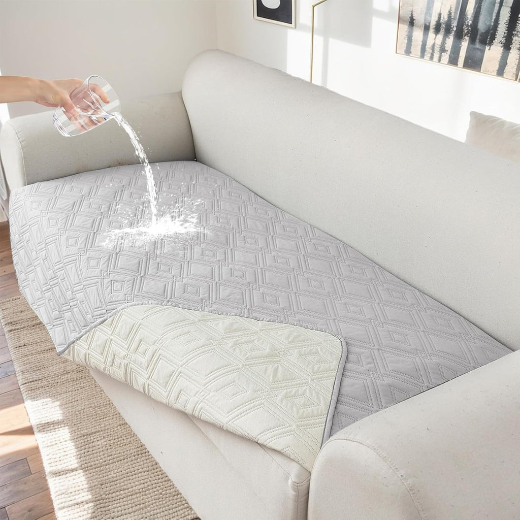 Waterproof Couch Cover for Dogs Non Slip Washable Sofa Protector by Genina