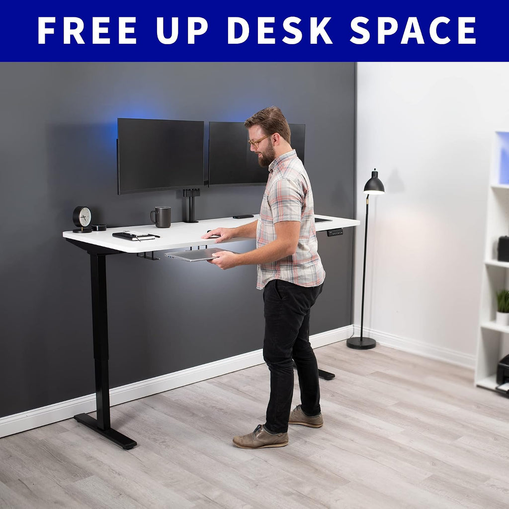 VIVO Black Under Desk Laptop Storage Mount, Mount-UDLS1 - Image 5
