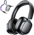 Active Noise Cancelling Headphones,78H Wireless Bluetooth Headphones,Black | Over-Ear Headset,Bluetooth 6.0,Hi-Res,Low Latency,Foldable,Built-in Microphone,Ideal for Travel,Home,Office,Cellphone,PC by Unknown