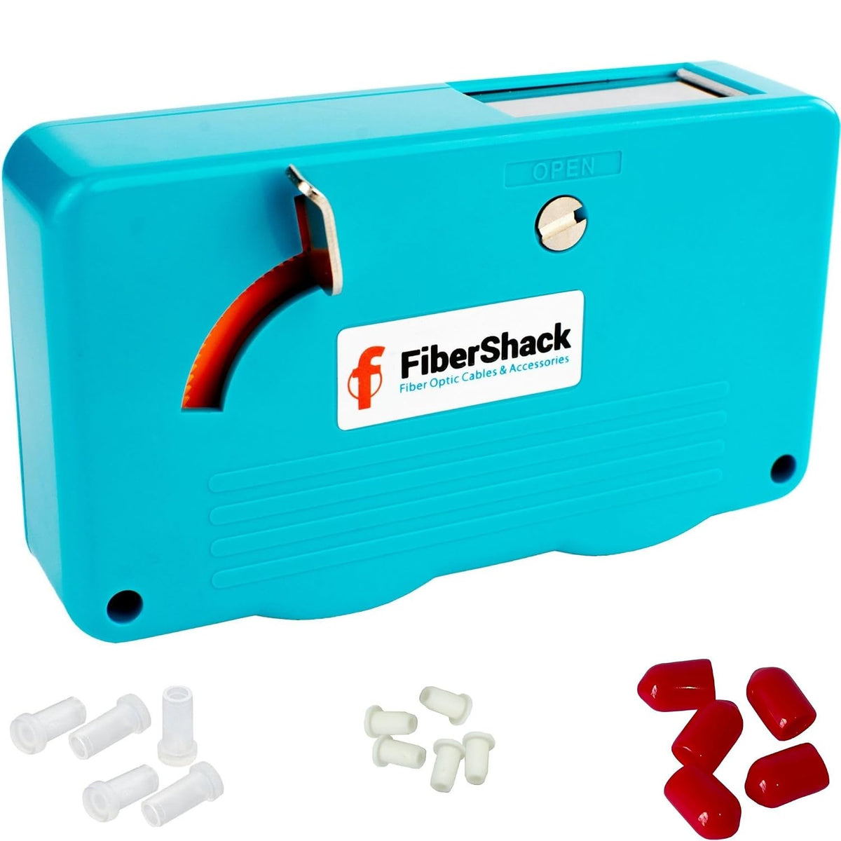 Fiber Optic Cleaning Box. 1.25mm LC Fiber Cleaner & 2.5mm SC Optical Cables and Port Cleaner - 500+ use Optical Connector Cleaning Tool is a crucial Addition to your Kit by Fibershack