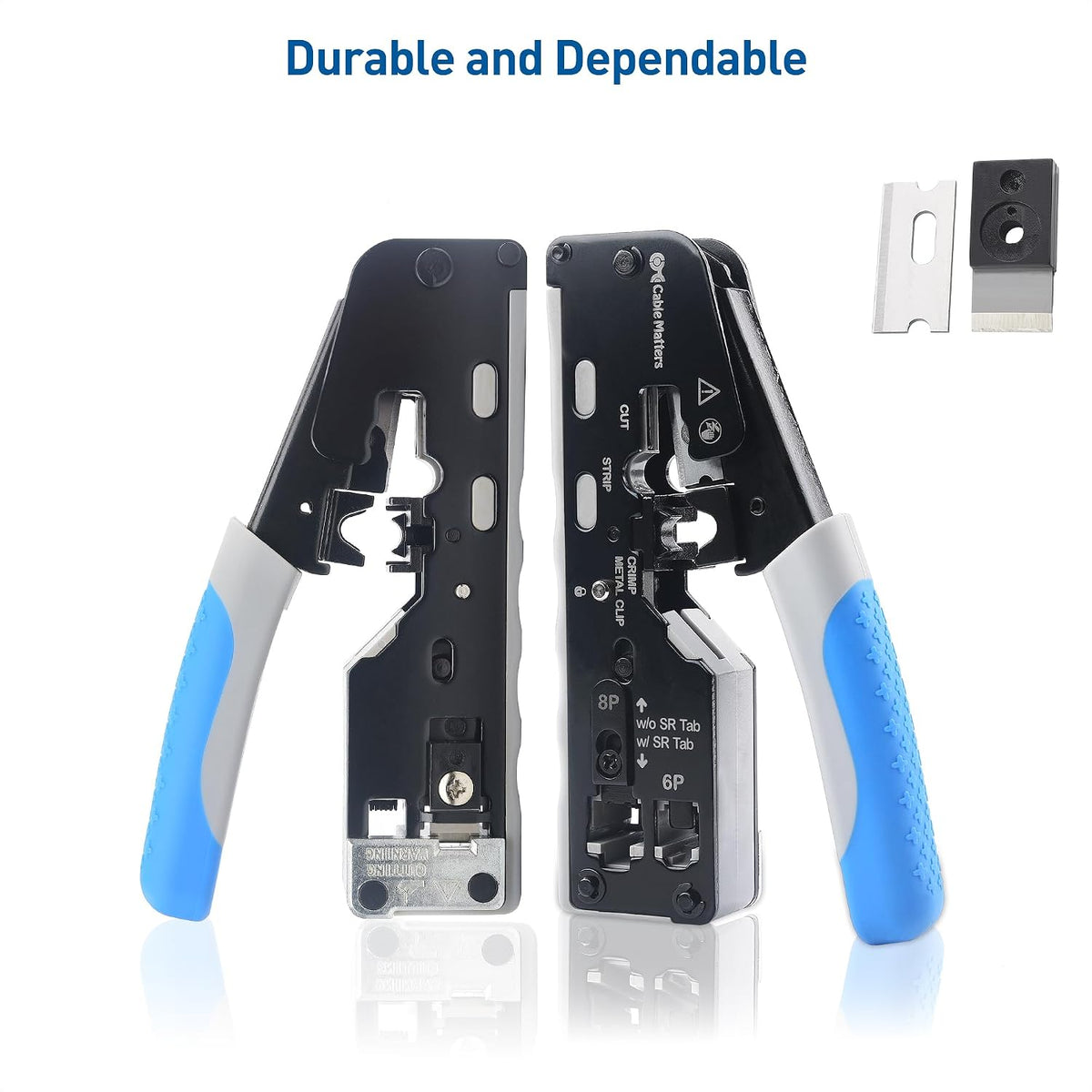 Cable Matters All-In-One Modular Ethernet Crimping Tool Cat 8 - Image 7