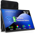 UPERFECT 18.5" 1080P 100Hz Wireless Portable Monitor with Battery 10000mAh | 145% sRGB QLED Gaming Monitor with Stand, Bag & VESA, Large Second Screen for Laptop, Computer, Phone, Game Consoles by UPERFECT