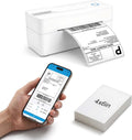 Forc Bluetooth Thermal Shipping Label Printer, 4x6, White by Forc