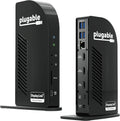 Plugable USB-C Triple Monitor Docking Station, 13-in-1, 100W Charging by Plugable
