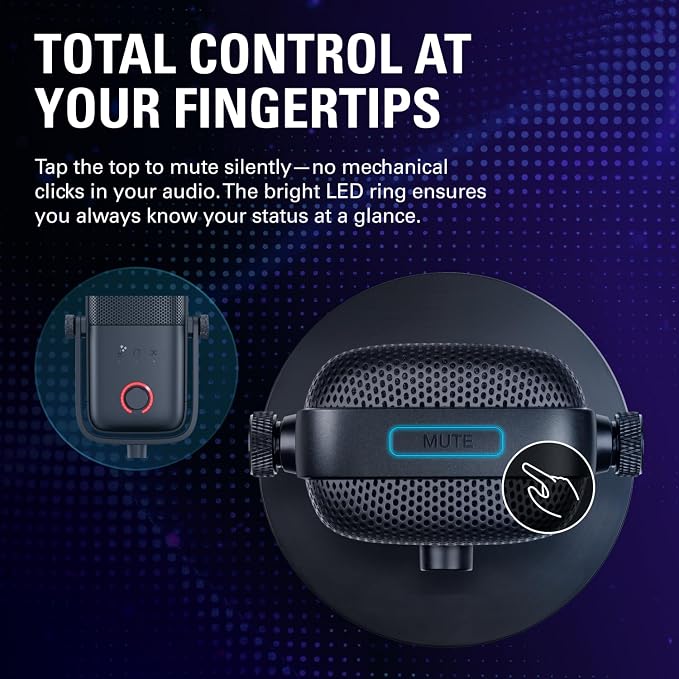 Elgato Wave:3 MK.2 USB Condenser Microphone, DSP Effects | Clipguard 2.0 protection, Auto Gain calibration, Onboard voice enhancer, compressor, EQ, Multifunction dial, USB-C - Image 9