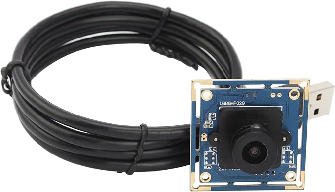 ELP 8MP USB Camera Module 2448p Webcam Board 2.1mm Wide Angle Lens 8MP HD Industrial Laptop USB Camera for Windows/Linux/Android/macOS - Image 3