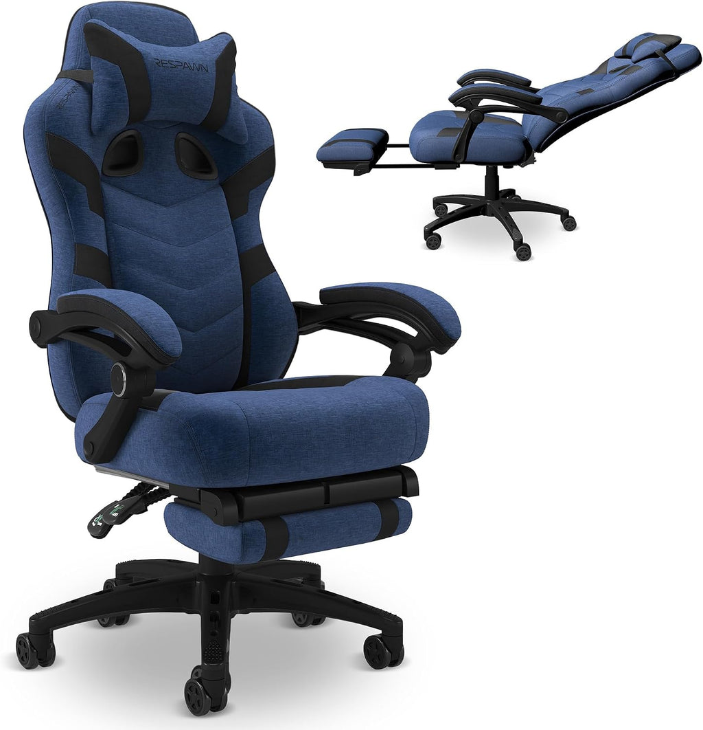 RESPAWN 110 Pro Ergonomic Gaming Chair with Footrest and Recline by RESPAWN