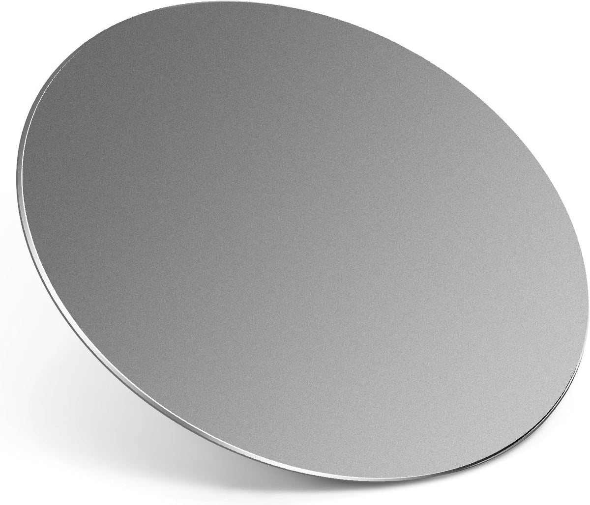 HONKID Metal Aluminum Mouse Pad, Thin Hard Mousepad 7.87 * 7.87 Round Grey by HONKID