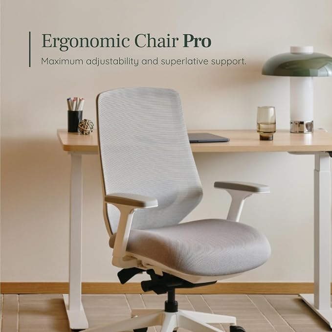 Branch Ergonomic Chair Pro, Mesh Office Chair with 14 Points of Adjustment | Height, Depth and Tilt Adjustable, 5D Armrests, Forward Tilt, Smooth Recline, and Lumbar Support, Black - Image 5